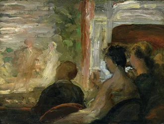 Een loge in het theater, c.1865-70